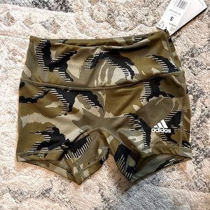 Adidas camo volleyball spandex shorts